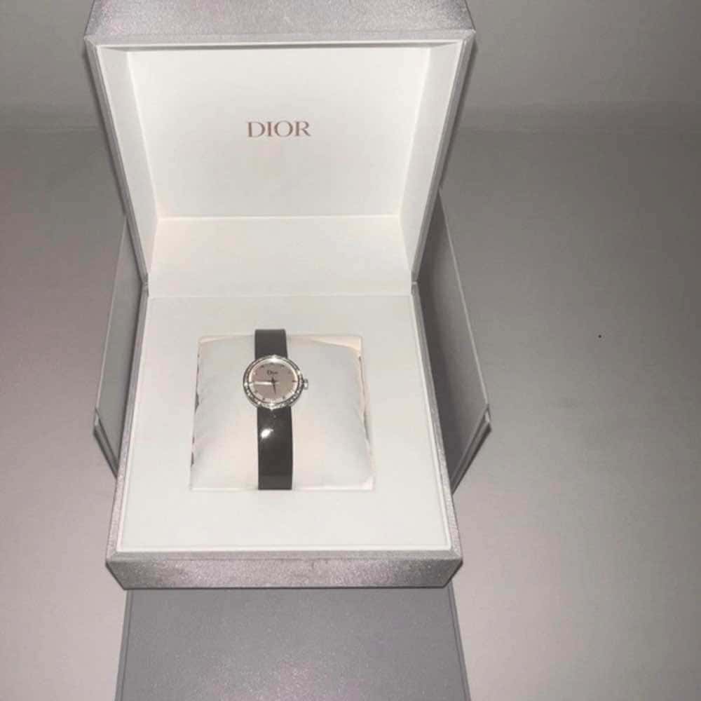 Dior D de Dior Black Leather Good - Inside View