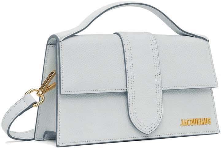 Jacquemus Bambino Grey Leather Never worn - Inside View