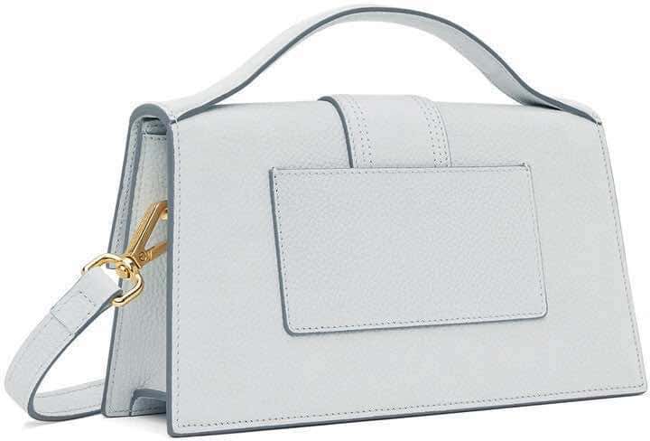 Jacquemus Bambino Grey Leather Never worn - Model View