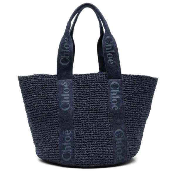 Chloé Woody Navy Never worn, with tag - Front View