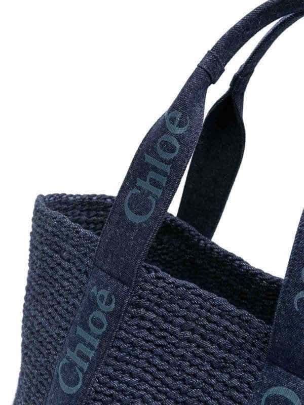 Chloé Woody Navy Never worn, with tag - Inside View