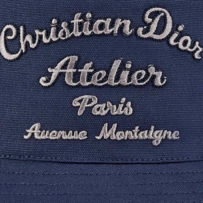 Dior Bob Blue Cotton Never worn, with tag - Back View