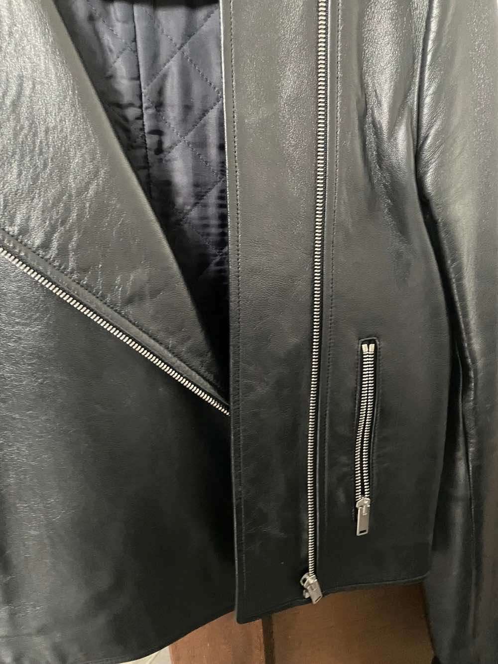 Celine Biker Black Leather Very good condition - Back View