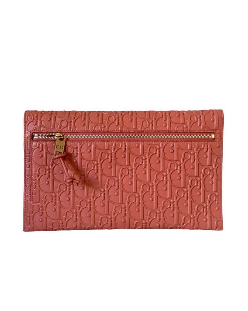 Dior Oblique Pink Leather Very good - Model View