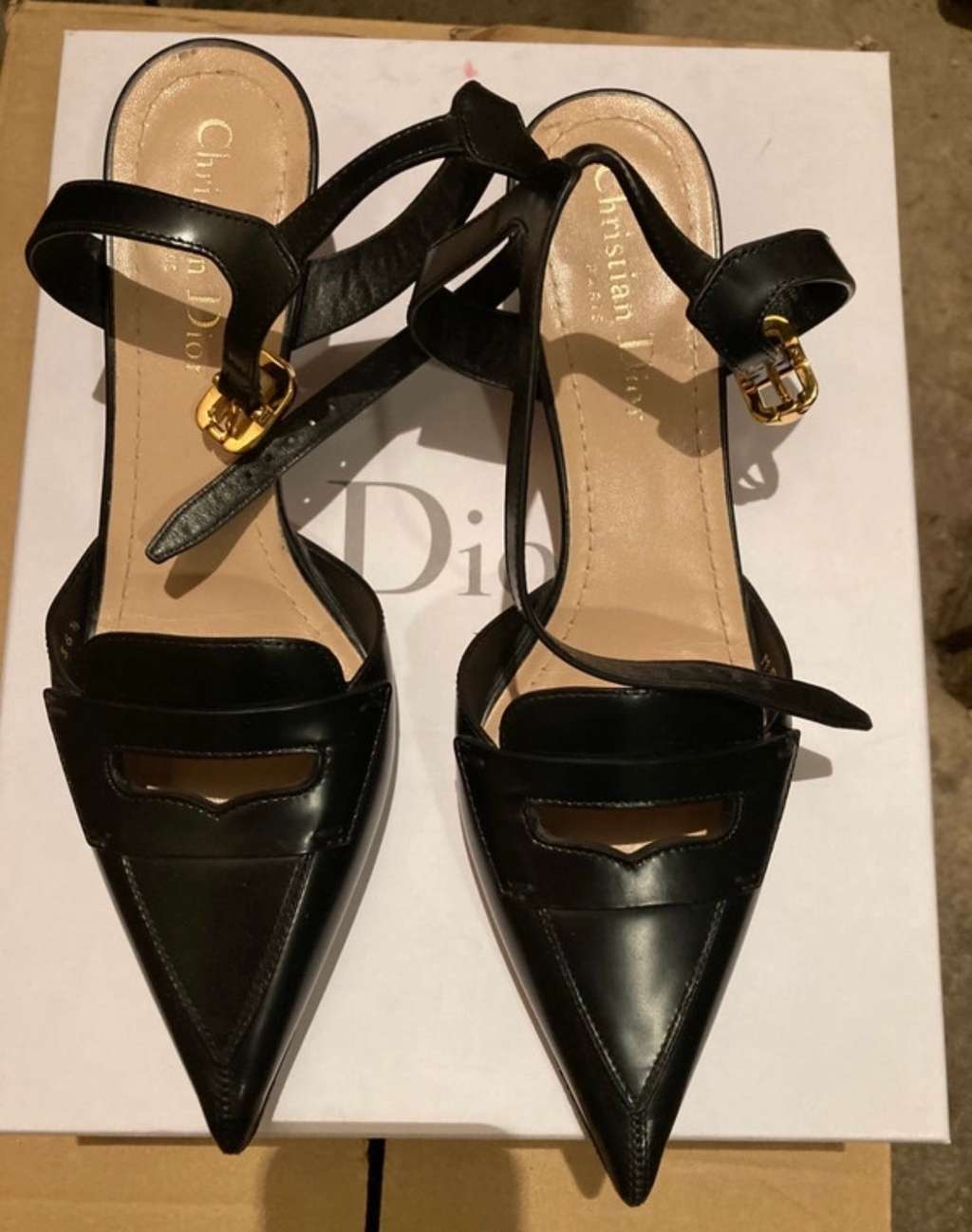Dior Boy d Black Leather Very good - Box View