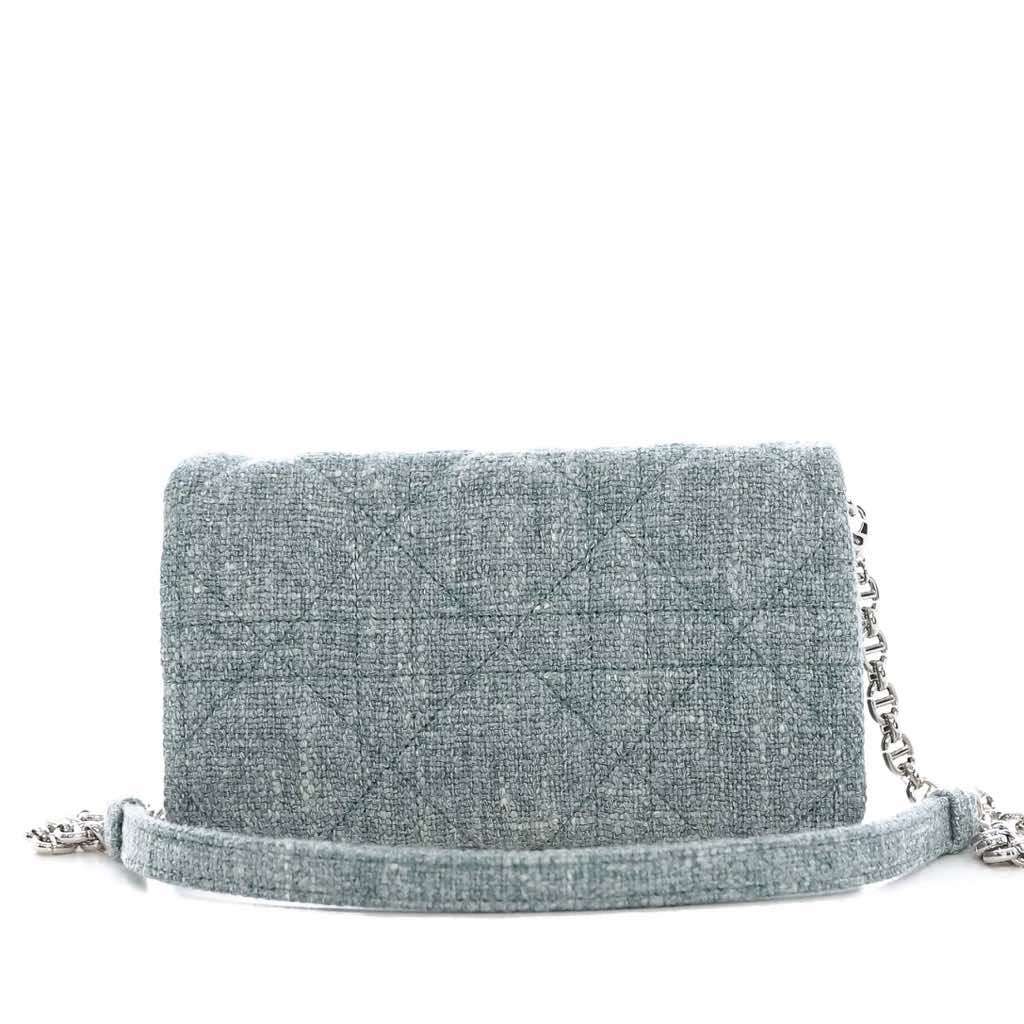 Dior Caro Blue Tweed Very good - Model View