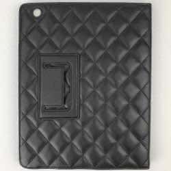 Chanel Timeless Ipad Protector Black Leather Never worn - Back View