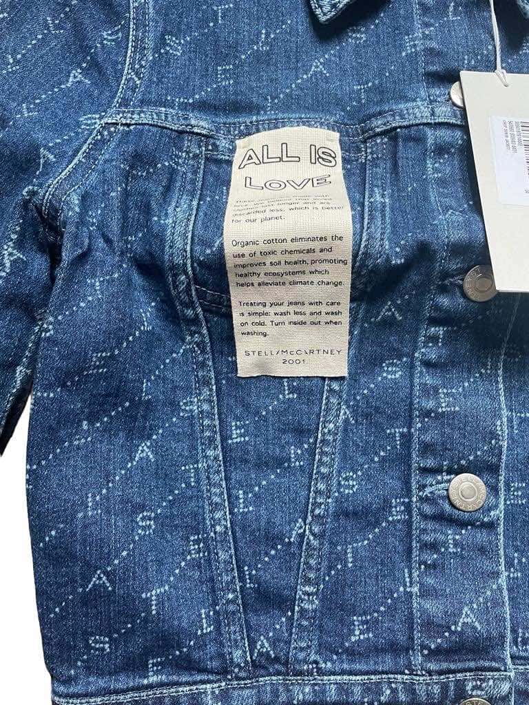 Stella McCartney Denim Jacket Navy Denim Never worn, with tag - Box View