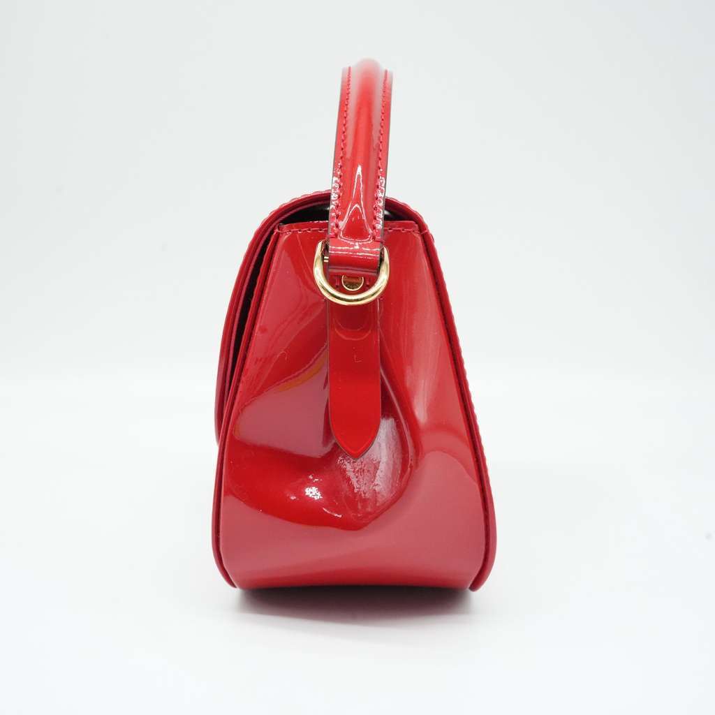 Louis Vuitton Pasadena Red M90944 Red Leather Good - Back View