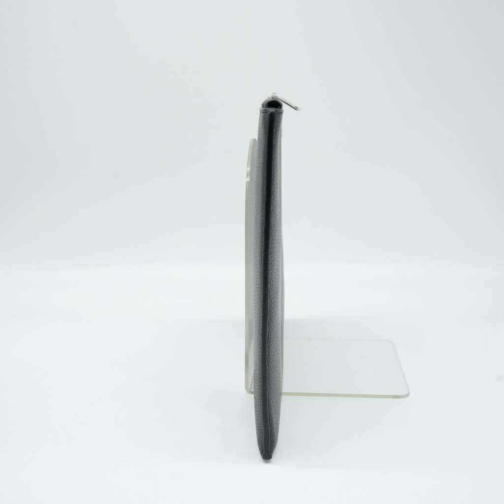 Saint Laurent Cassandre Leather Tablet Case Black Fair condition - Back View