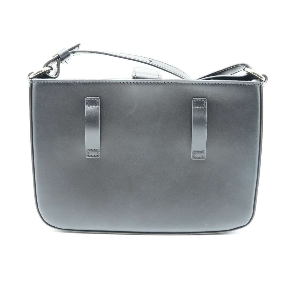 Cartier C de Cartier Mini Shoulder Bag In Black Calfskin Black Leather Good - Model View