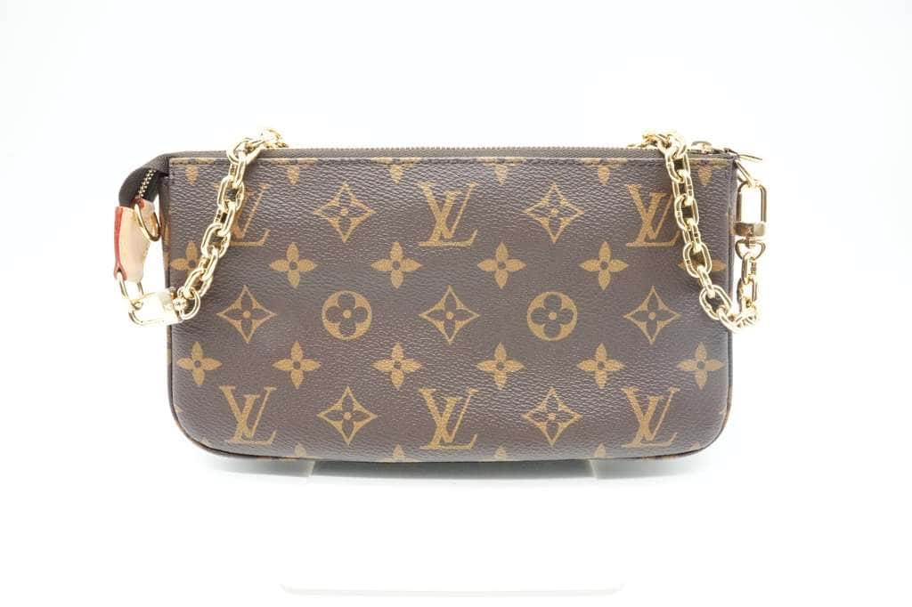 Louis Vuitton Pochette Accessoires Monogram M82766 Brown Canvas Good - Inside View