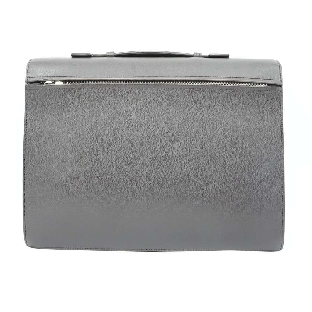 Loewe Leather Briefcase Grey Lace Good - Inside View