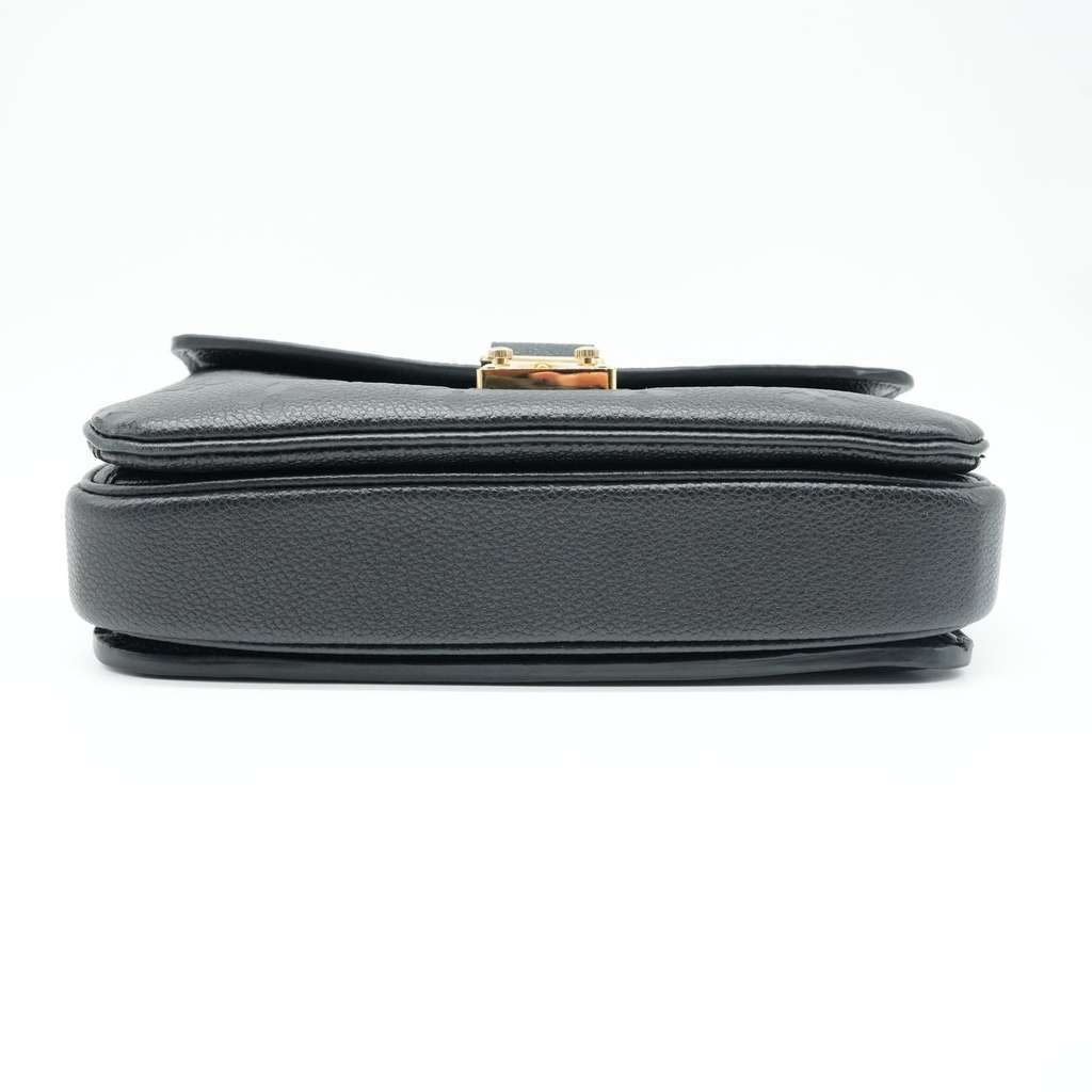 Louis Vuitton Pochette Metis East West Monogram Empreinte Black Bag M46595 Black Good - Box View