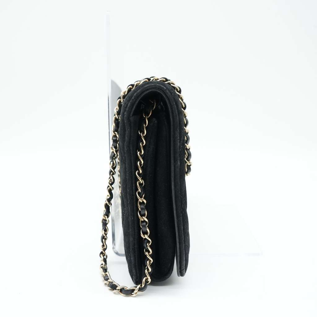 Champion Velvet Pearl & Rhinestone CC Logo 19789951 Black Velvet Fair - Inside View