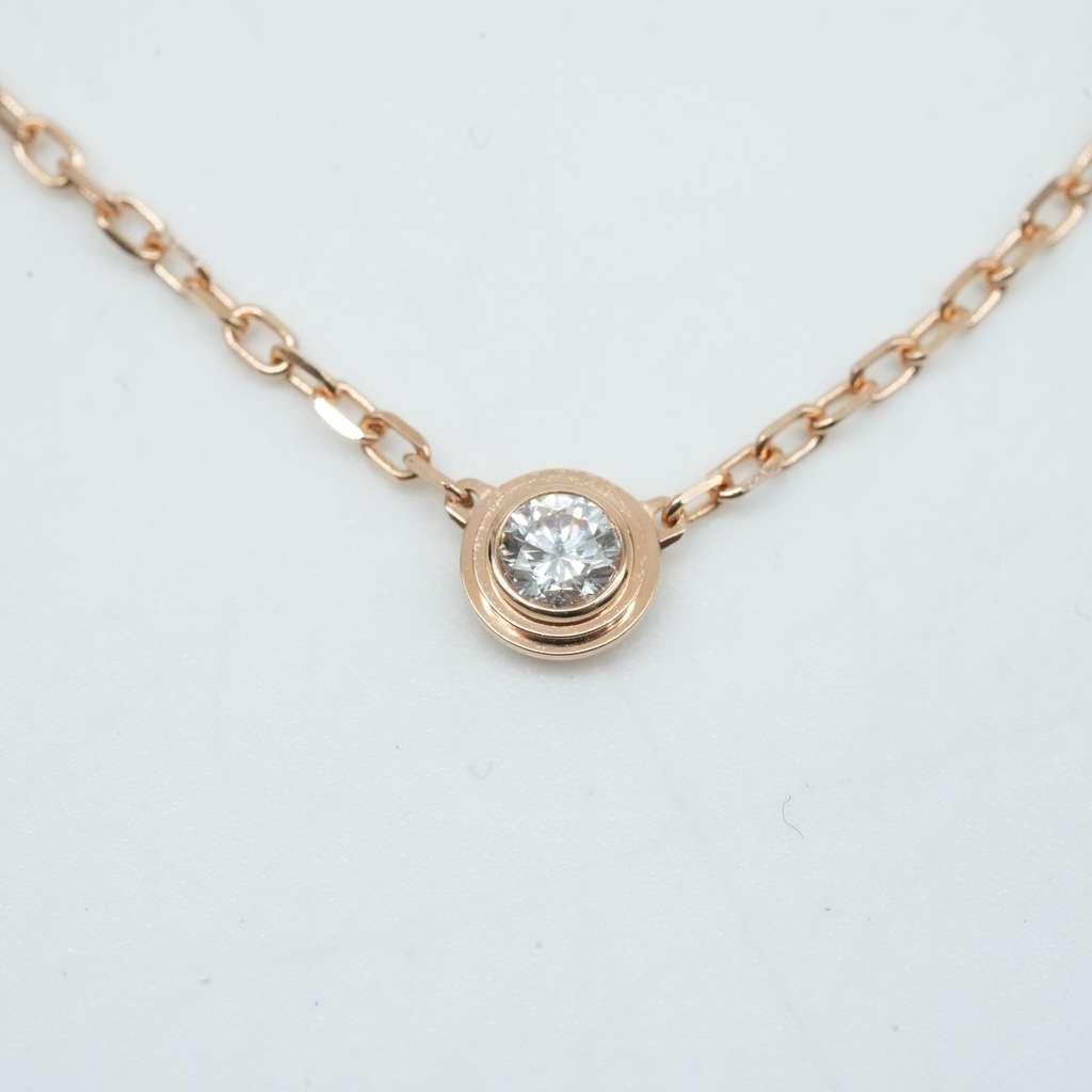 Cartier D'amour SM K18 Rose Gold NC Diamond 2.9g Gold Rose Gold Good - Inside View