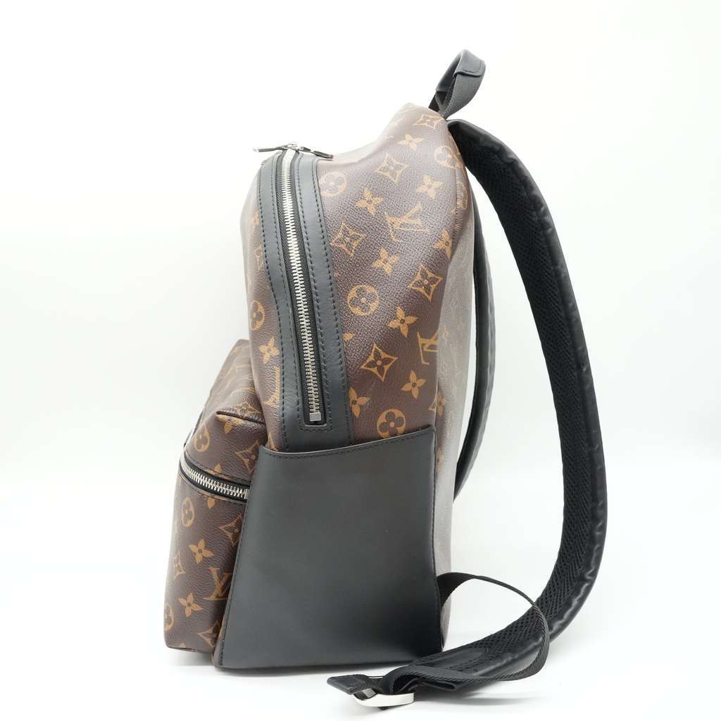Louis Vuitton Discovery Backpack PM Monogram Macassar Canvas M46684 Brown Good - Model View
