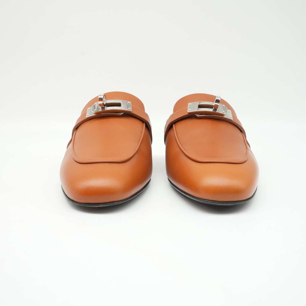 Hermès Women's Loafers Brown Size 36 DB/BO Brown Leather Fair condition - Inside View