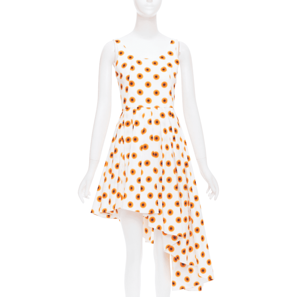 Alexander McQueen Iris White Cotton Never worn - Front View
