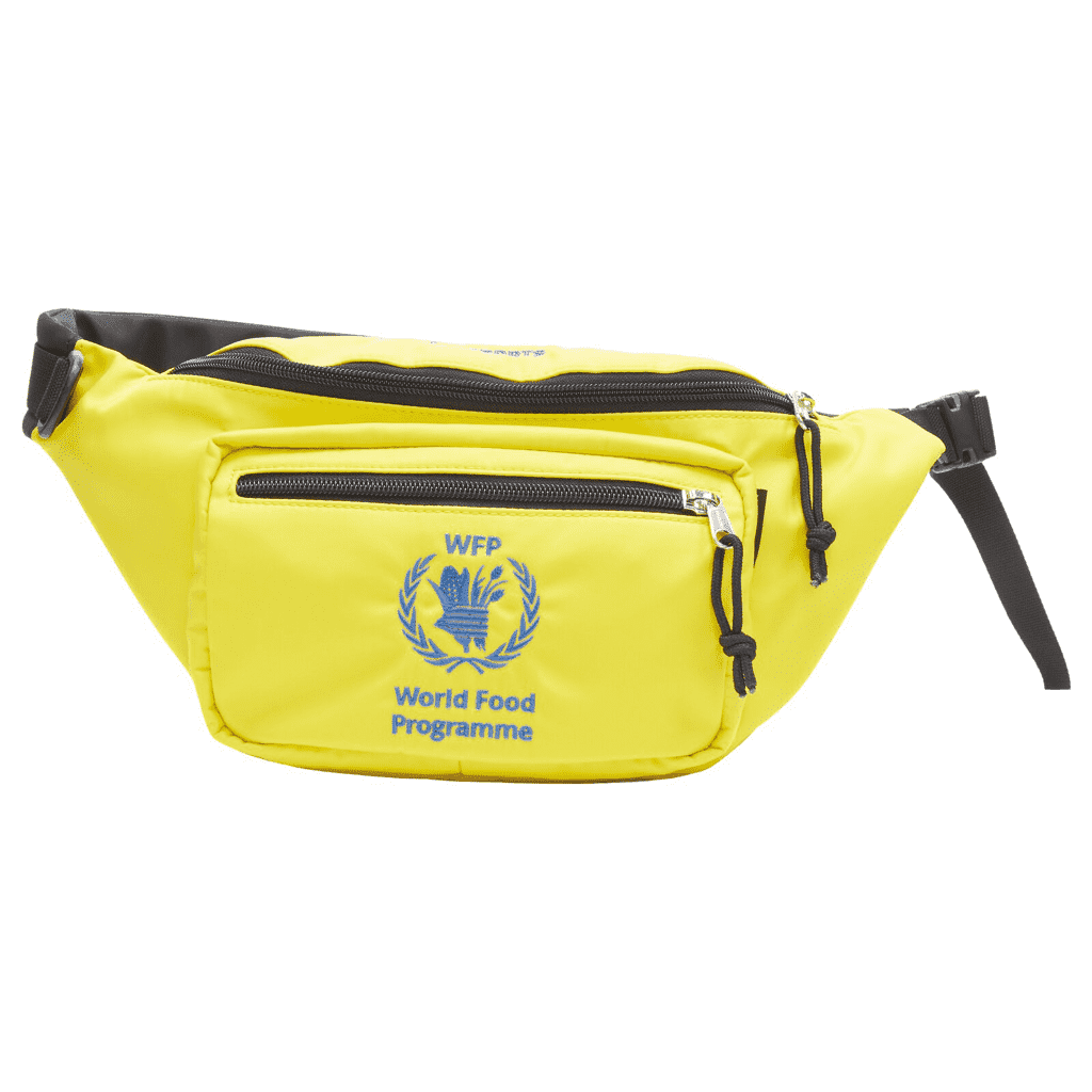 Balenciaga double pack sharp pack yellow waist bag Yellow Never worn, with tag - Front View