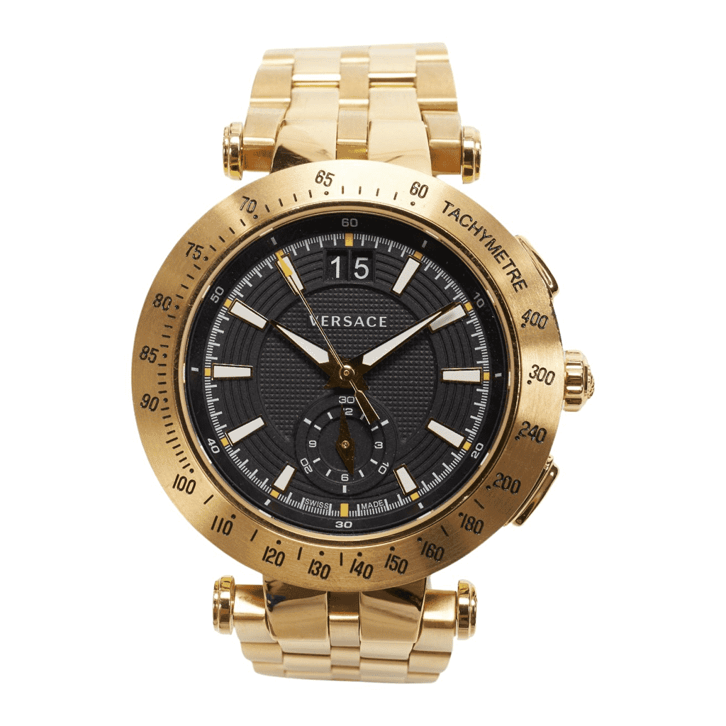 Versace V-Race Sport Gold Fair condition - Front View