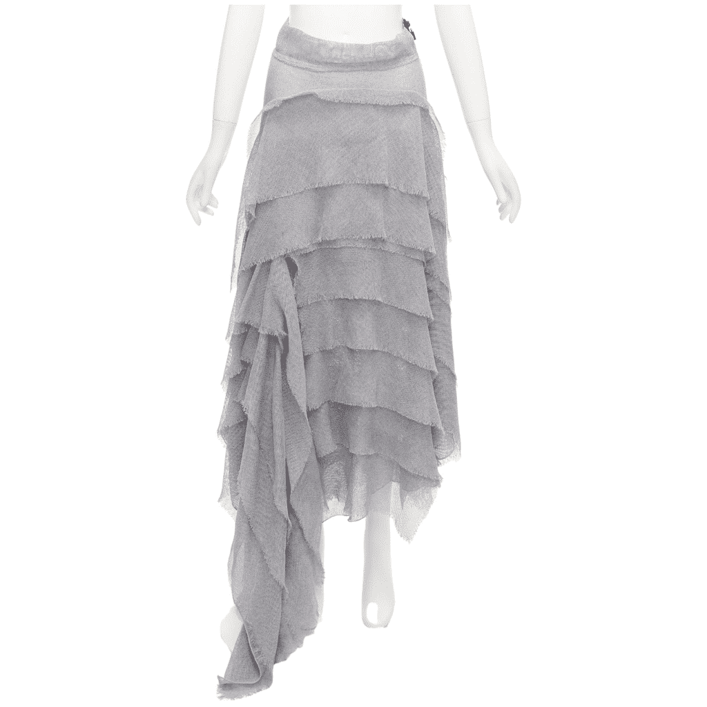 Maticevski Winning Grey Polyester Fair - Front View