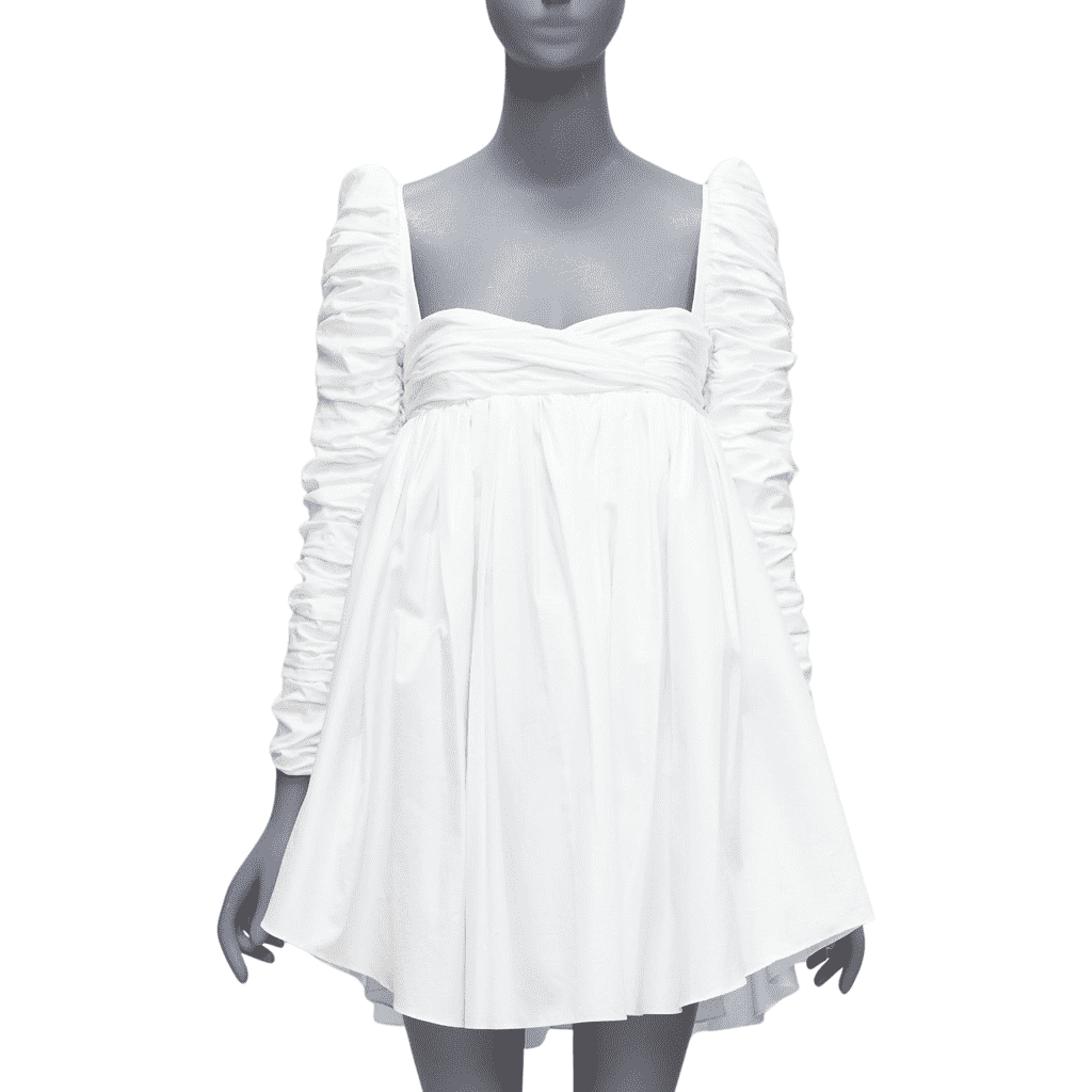 Khaite Sueanne White Cotton Very good - Front View