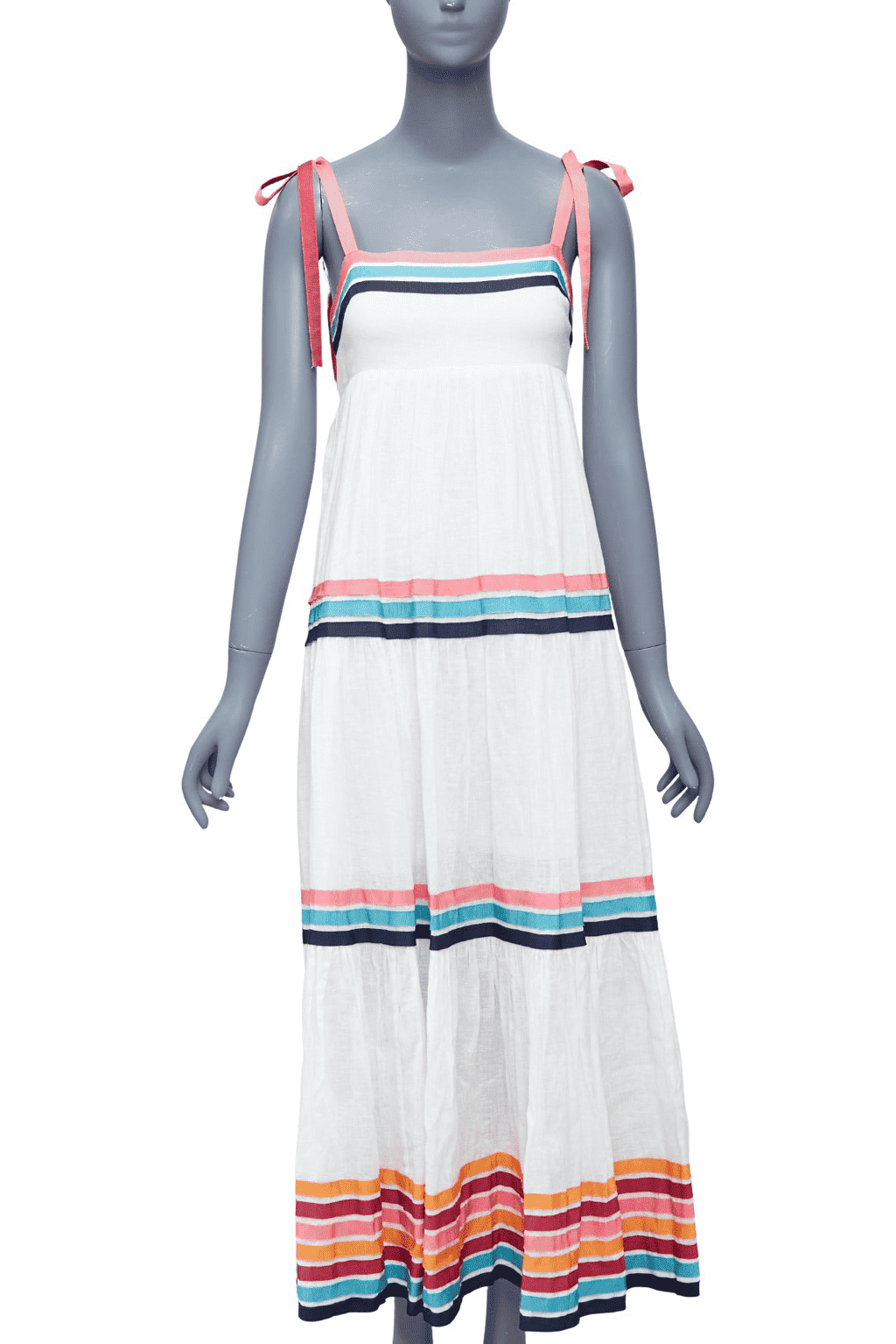 Zimmermann Lulu White Linen Never worn - Front View