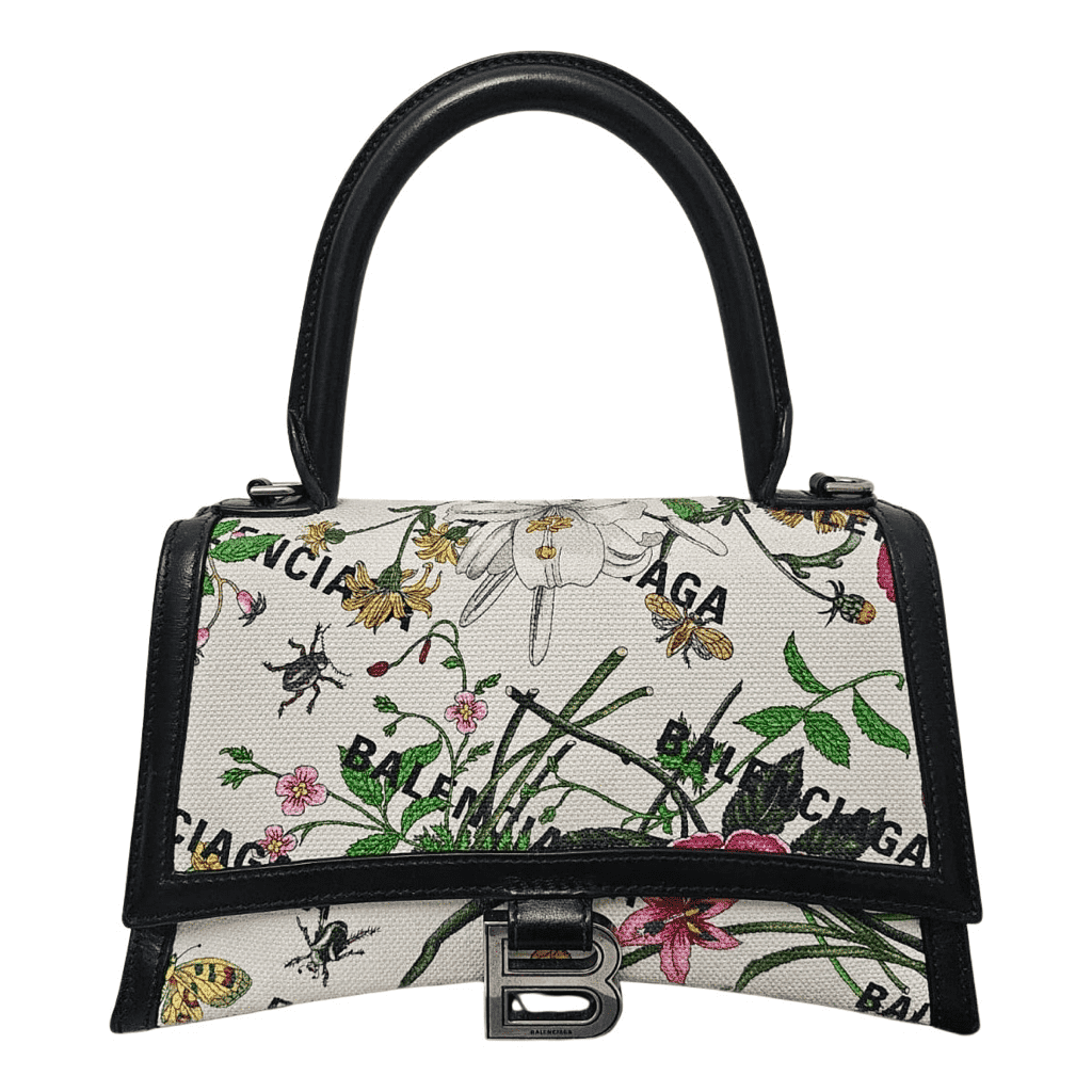 Gucci x Balenciaga Hacker Hourglass MultiColor Canvas Silver Good condition - Front View