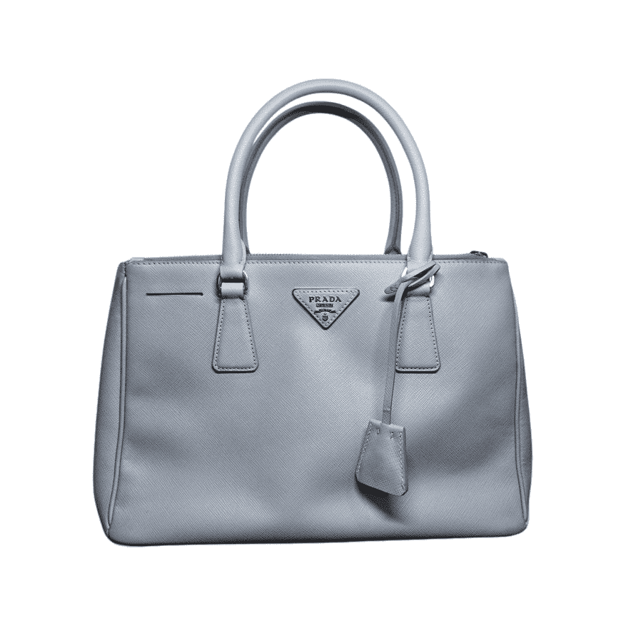 Prada Galleria Grey Leather Good condition - Front View