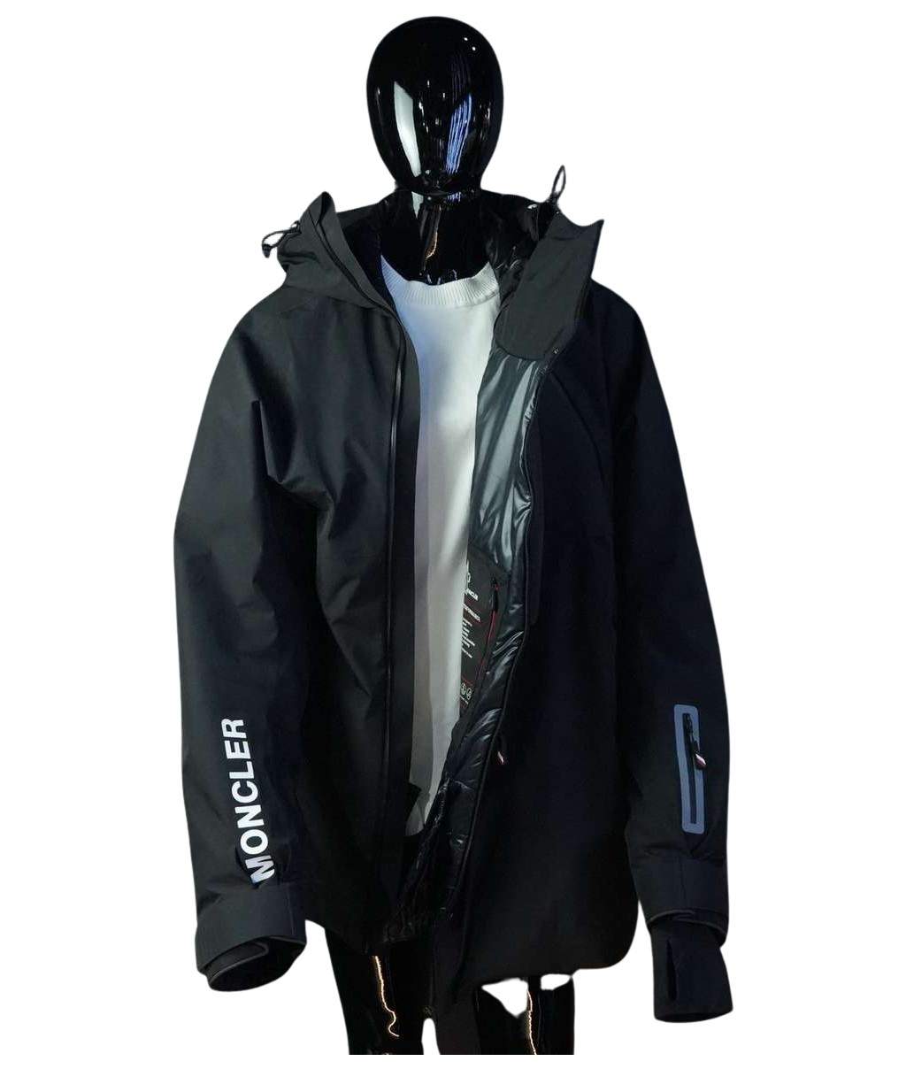 Moncler Grenoble Staz GORE-TEX Ski Jacket Black Size M Black Good condition - Front View