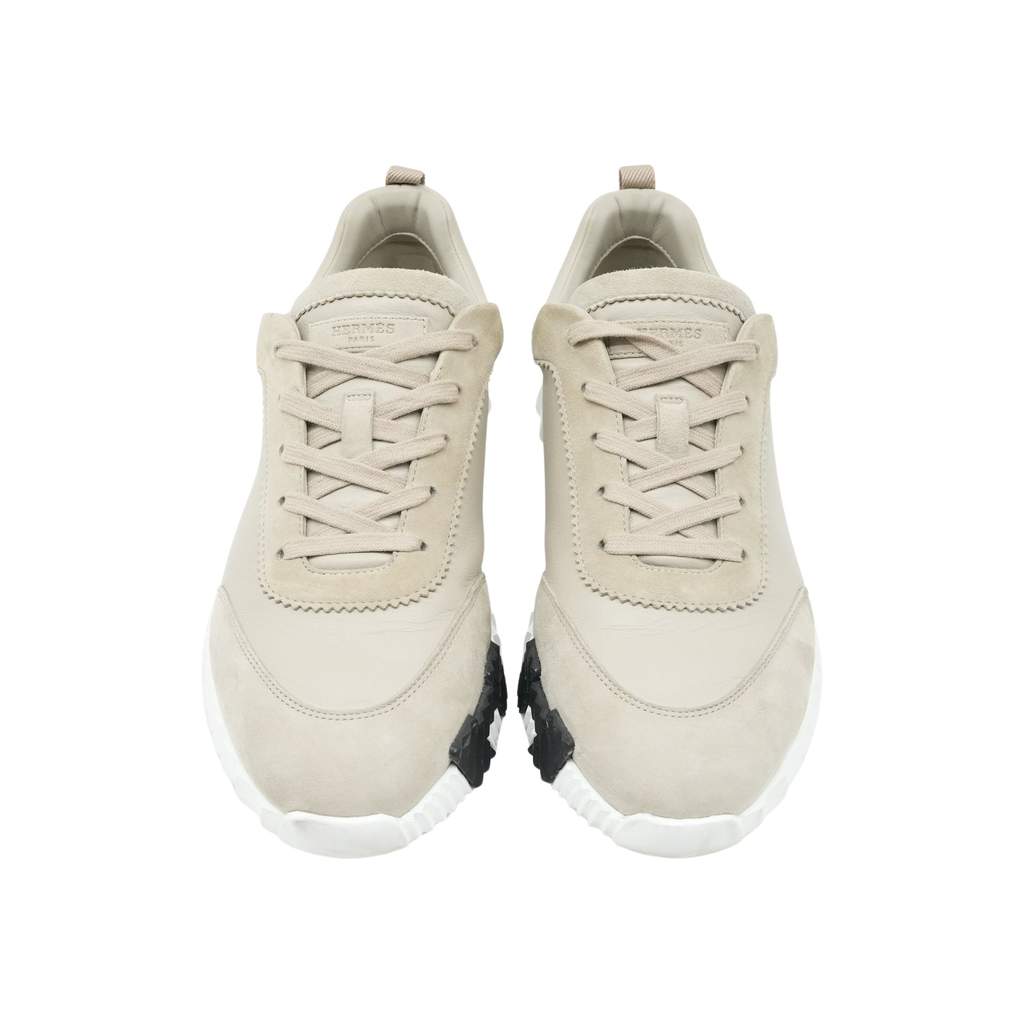 Hermès Boucing Snaecker Beige Color DB  Size 44