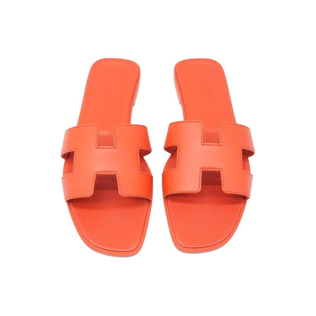 Hermès Oran Sandals Red Size 37.5