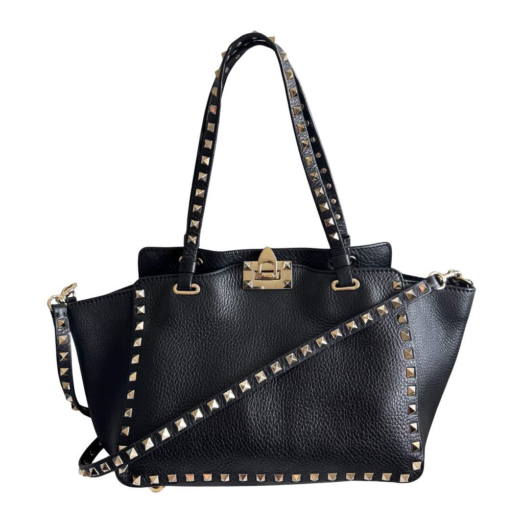 Valentino Garavani Rockstud Leather Tote