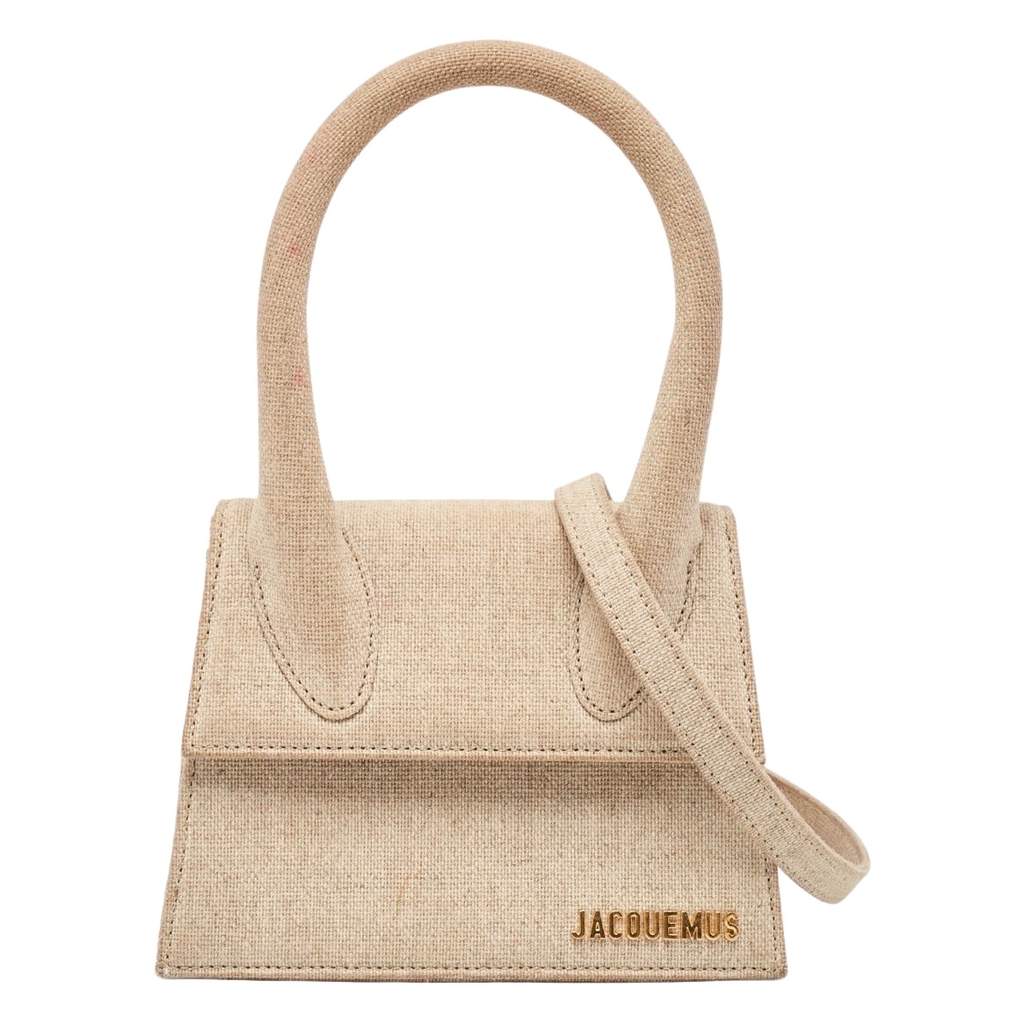 Jacquemus Le Chiquito Beige Canvas Good - Front View