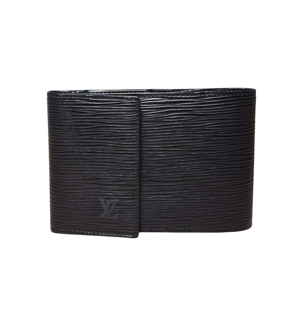 Louis Vuitton Epi Wallet Black Good condition - Front View