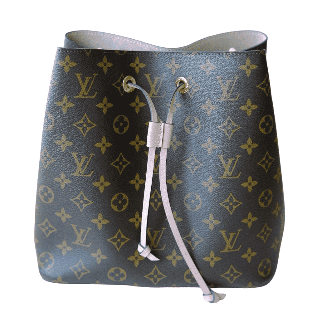 Louis Vuitton NeoNoe MM Canvas Pink Canvas Gold Very good - Front View