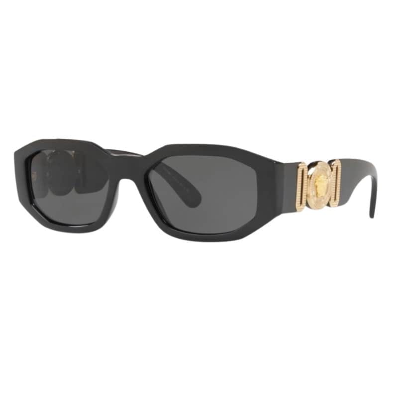 Versace Hexad Signature Sunglasses Black Acetate Very good - Front View