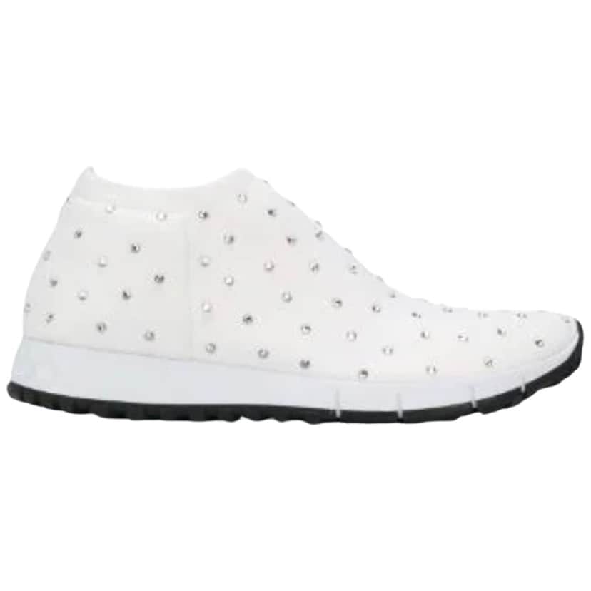 Jimmy Choo Norway Sneakers White Very good - Front View