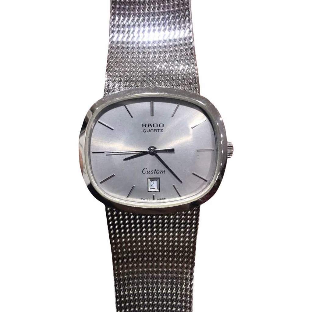 Rado Vintage Watch Silver Very good - Front View