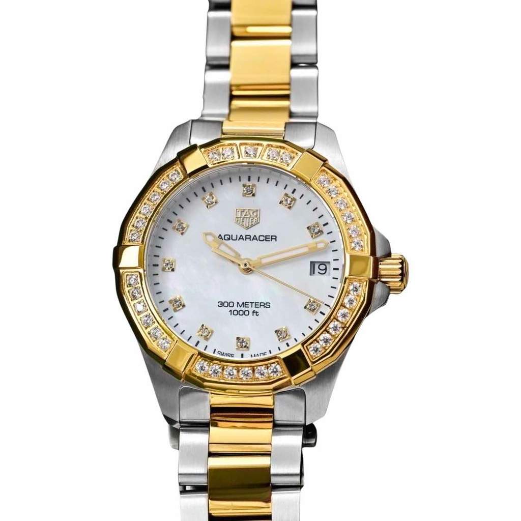 Tag Heuer Aquaracer Gold Never worn, with tag - Front View