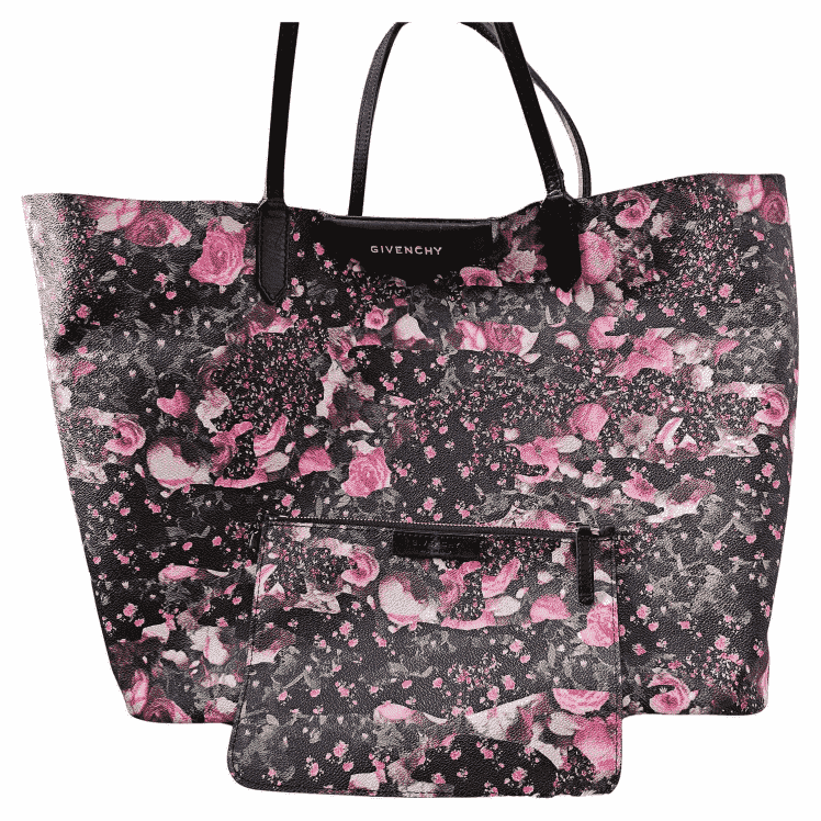 Givenchy Antigona Tote MultiColor Canvas Gold Good - Front View