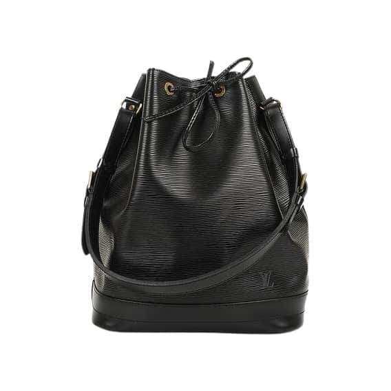 Louis Vuitton Noé GM Black Leather Metal Very good condition - Front View