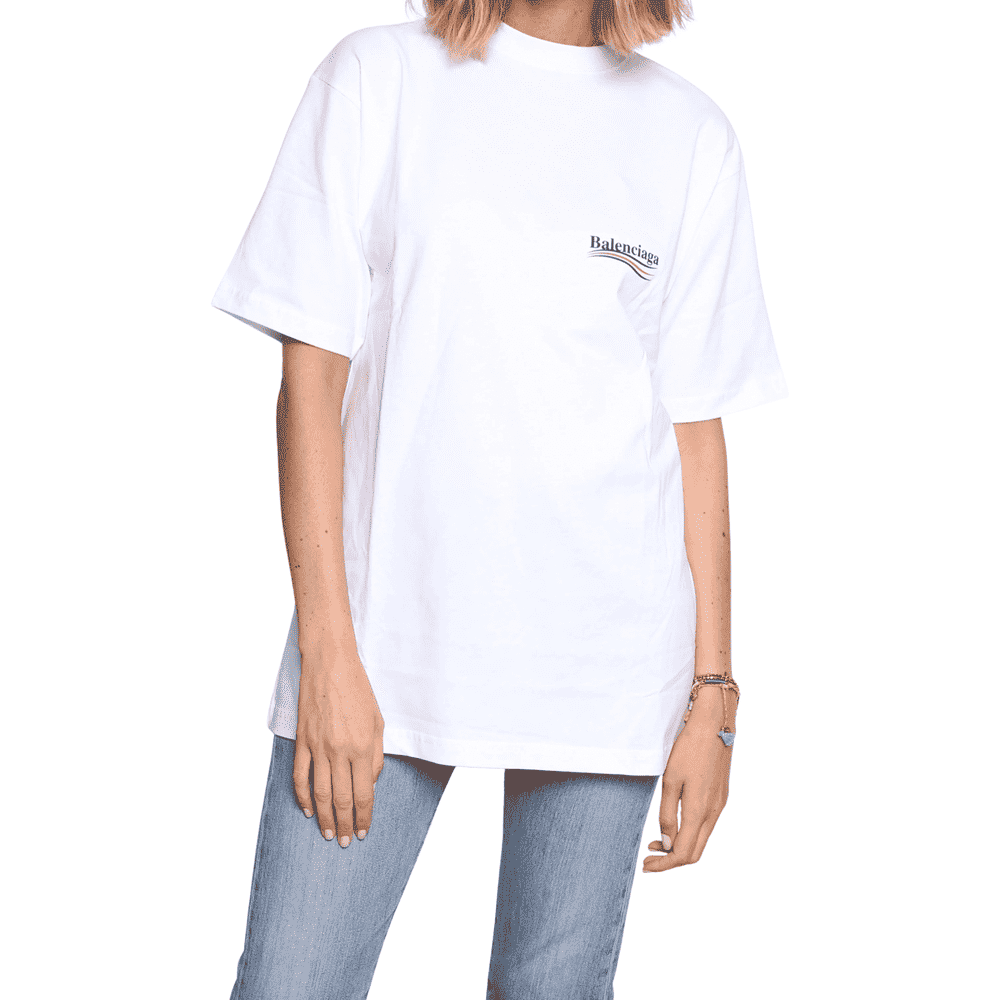 Balenciaga Classic White Cotton Never worn, with tag - Front View
