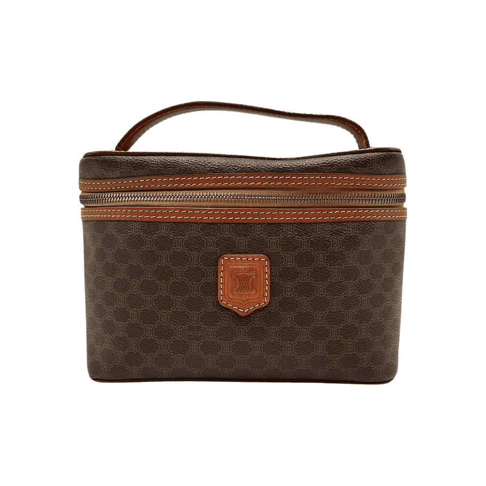 Celine Vanity Brown Canvas Good condition - Front View