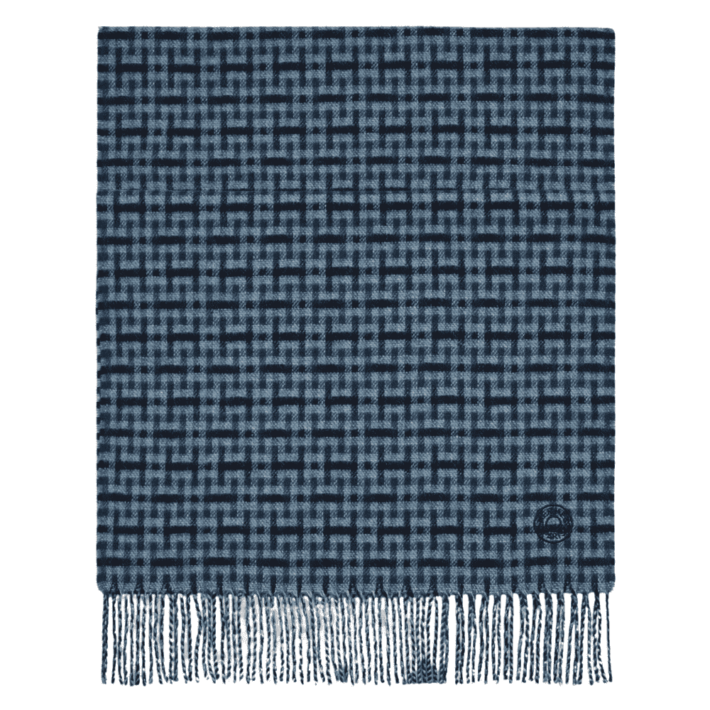 Hermès Product Blue Cashmere Never worn, with tag - Front View