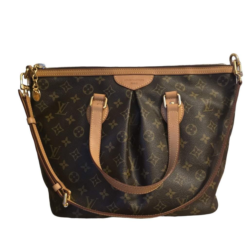 Louis Vuitton Louis Vuitton Palermo Pm Brown Canvas Very good condition - Front View