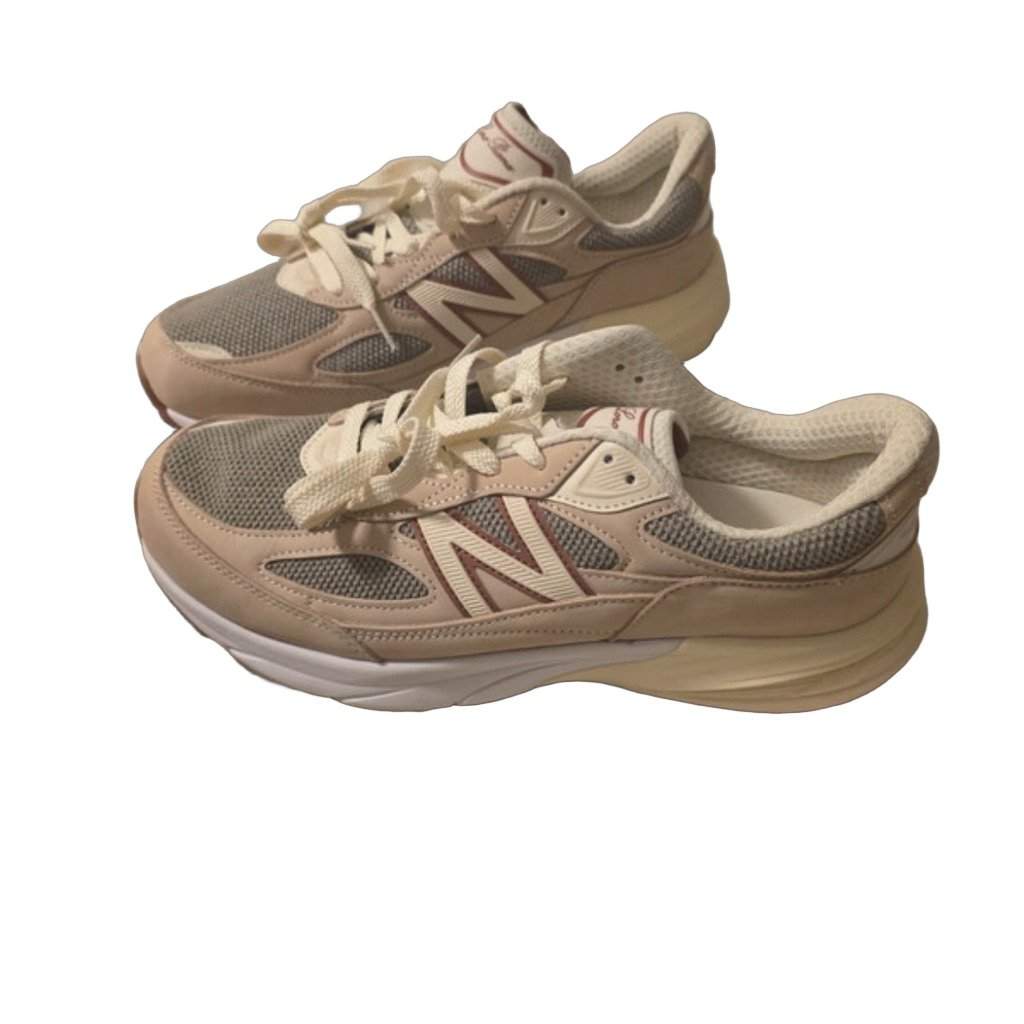 Loro Piana x New Balance sneakers Beige Leather Never worn - Front View