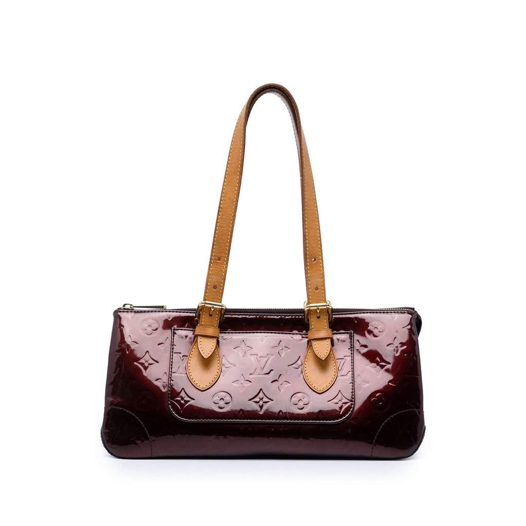 Louis Vuitton Monogram Vernis Rosewood Avenue Red Leather Very good - Front View