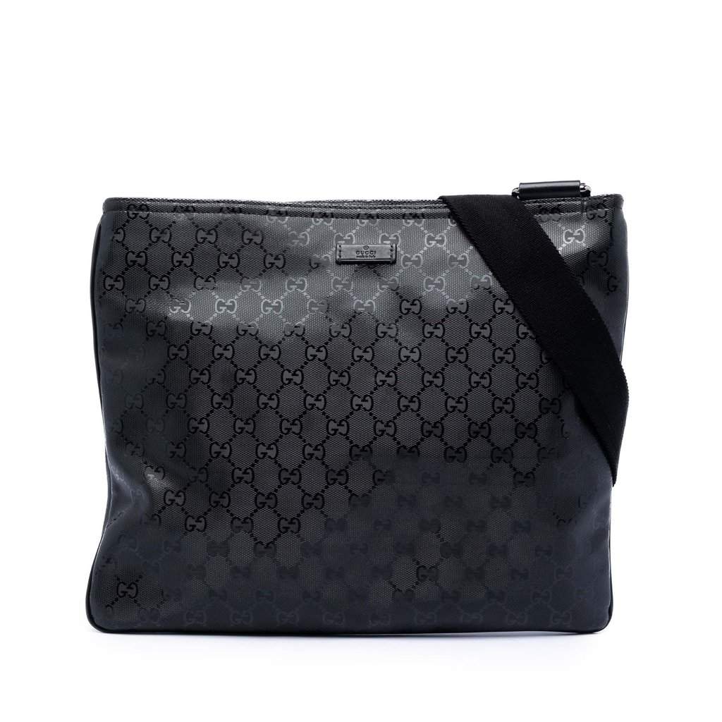 Gucci GG Imprime Crossbody Black Very good condition - Front View